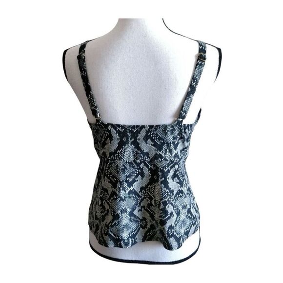 ✨Coco Reef Twist Green Snake Tankini Sz 34C & Small Swim Bikini✨ - Picture 4 of 10